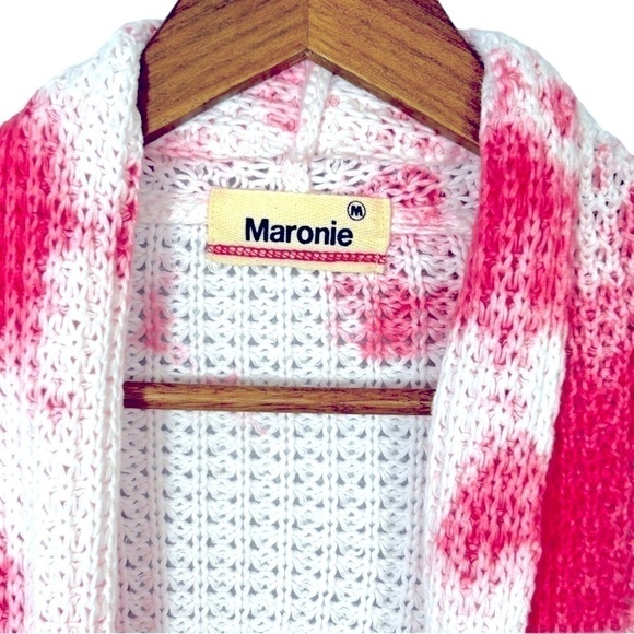 𝅺maronie Tie Dye Open Style Cardigan - Picture 5 of 14